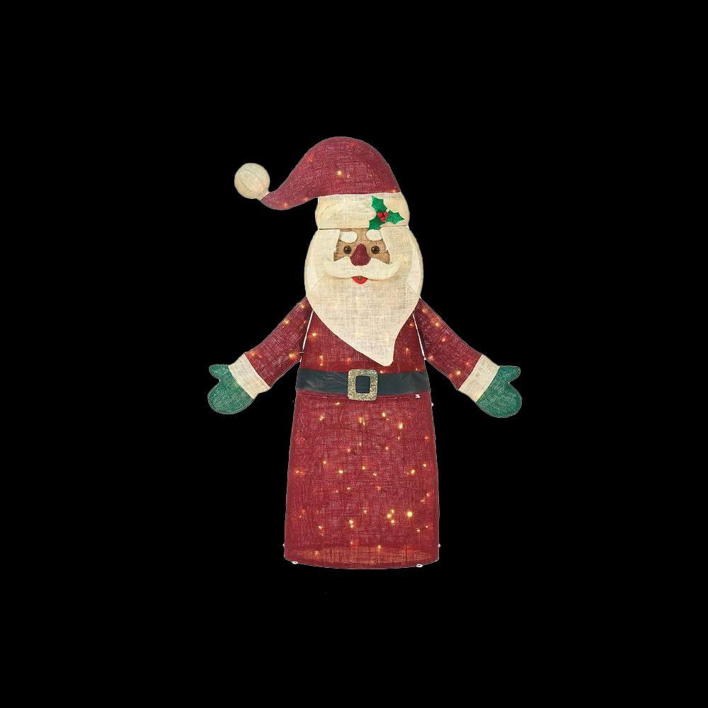 Santa - Christmas Yard Decorations - Outdoor Christmas Decorations - The Home Depot