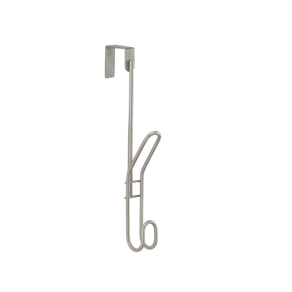 Over The Door Hook Closetmaid Storage Organization Home Decorative 1 Hook Single Over The Door In Nickel