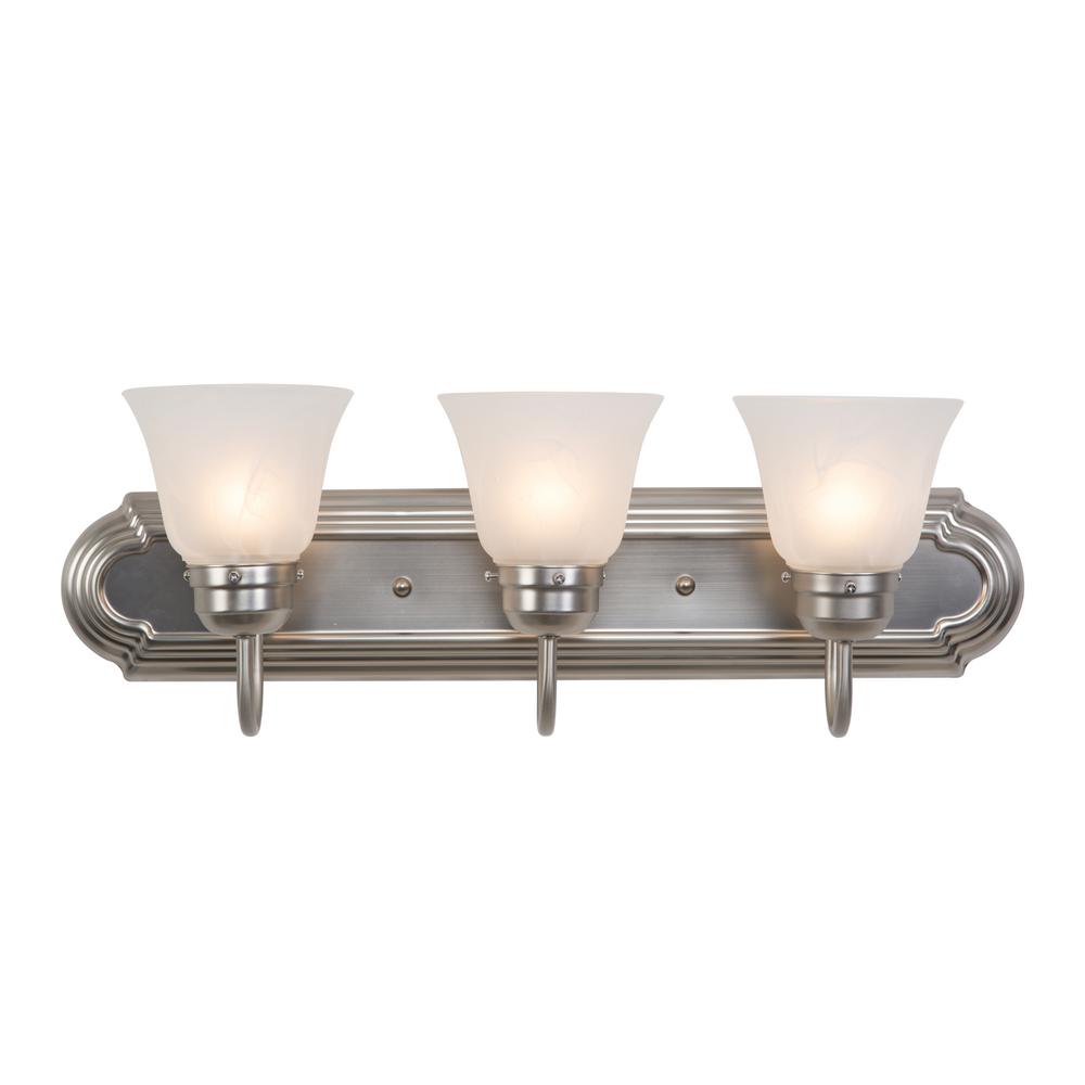 Yosemite Home  Decor  Vanity  Lighting  Family 3 Light  Satin 