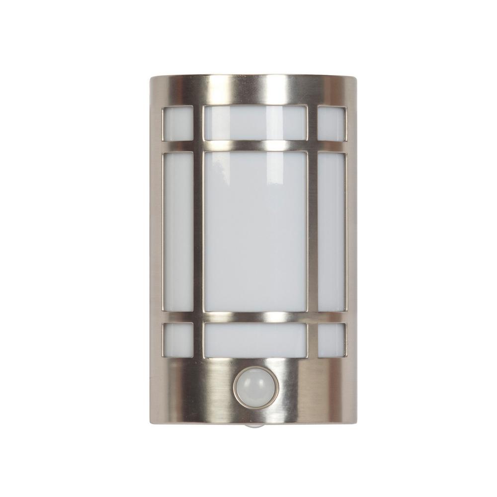 White Manual Incandescent Night Light 8934801 The Home Depot