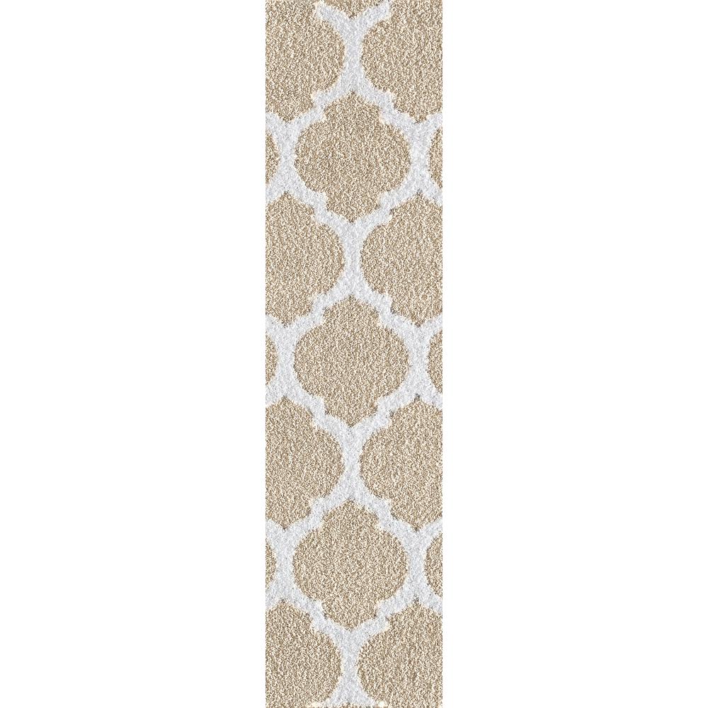 Seyward Light Taupe Off White 2 Ft X 5 Runner Rug San2460 76 1 Seyward Light Taupe Off White 2 Ft X 5 Runner Rug