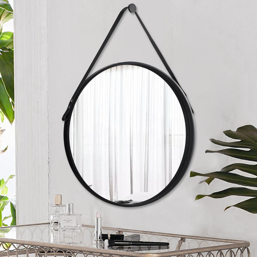 Neu Type Medium Round Black Lighted Contemporary Mirror 24 In H X W Jj00778aaf The Home Depot - Home Depot Round Mirror Black Neu Type Medium Round Black Lighted Contemporary Mirror 24 In H X W Jj00778aaf The Home Depot - Home Depot Round Mirror Black