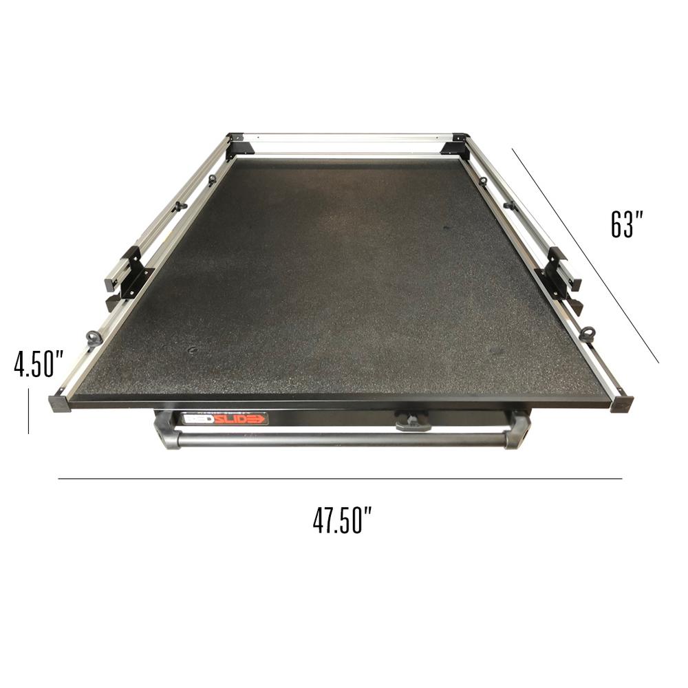 BEDSLIDE 1000 lbs. Capacity 75 Extension Truck, Van and SUV Slide Out