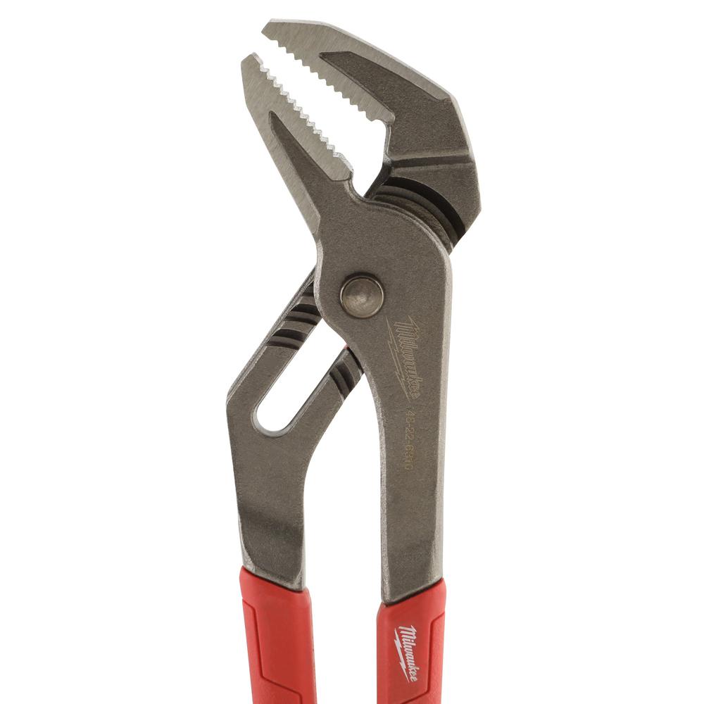 Straight-Jaw and V-Jaws Pliers Set 4-Piece 6 in.//8 in.//10 in