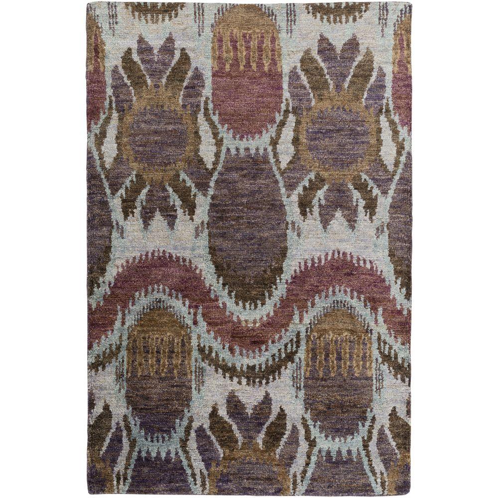 Artistic Weavers Dyami Eggplant 3 ft. 3 in. x 5 ft. 3 in. Indoor Area