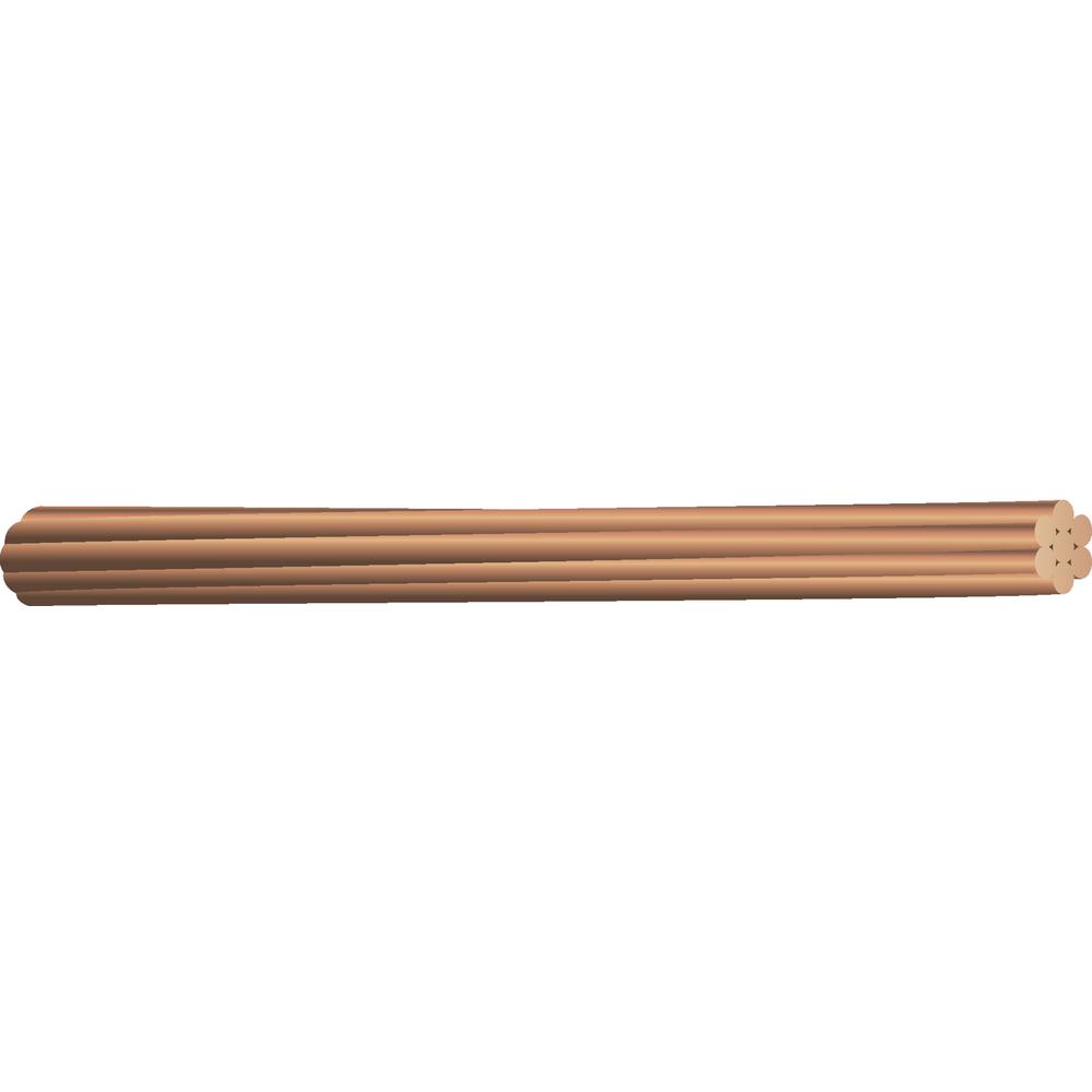 Southwire (By-the-Foot) 10-Gauge Solid SD Bare Copper ...