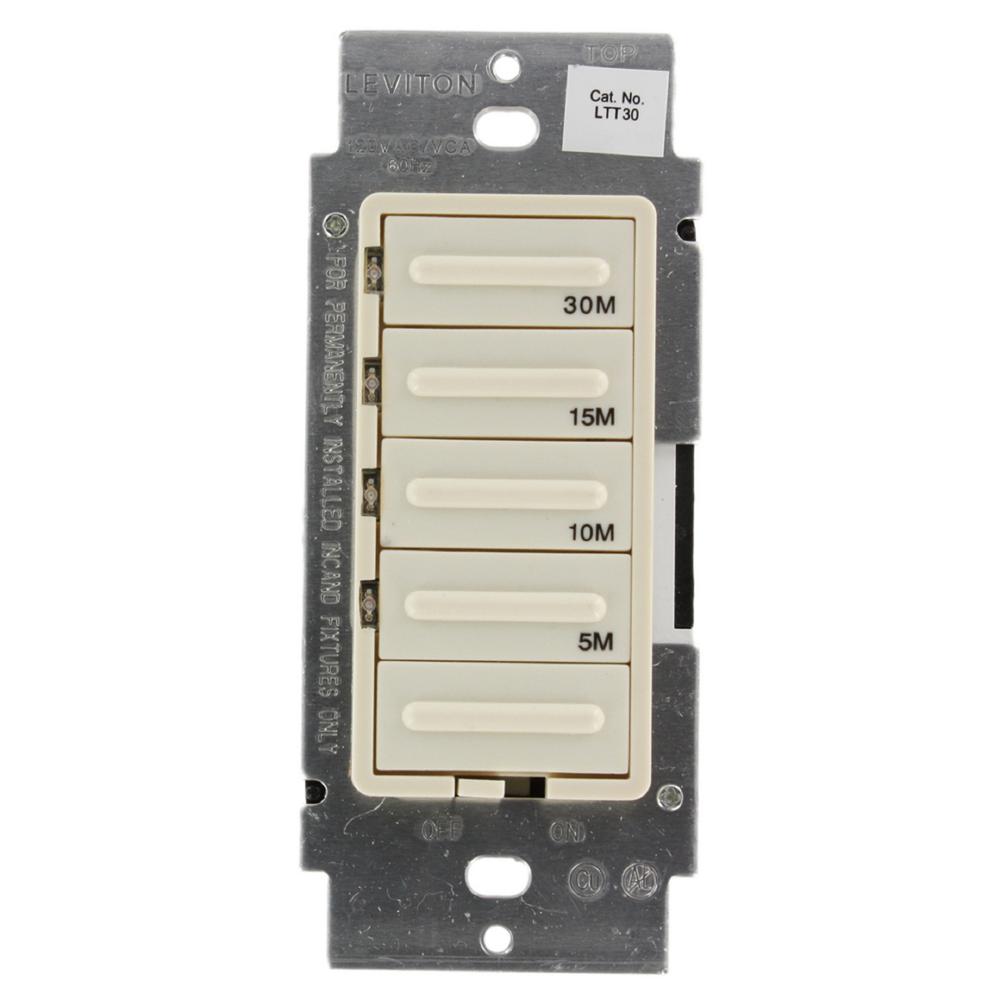 Leviton Sure Slide Ceiling Fan Wall Switch, Quiet 3-Speed Fan Control, 1.5 Amps, Ivory 661F-10I 001-0661F-10I