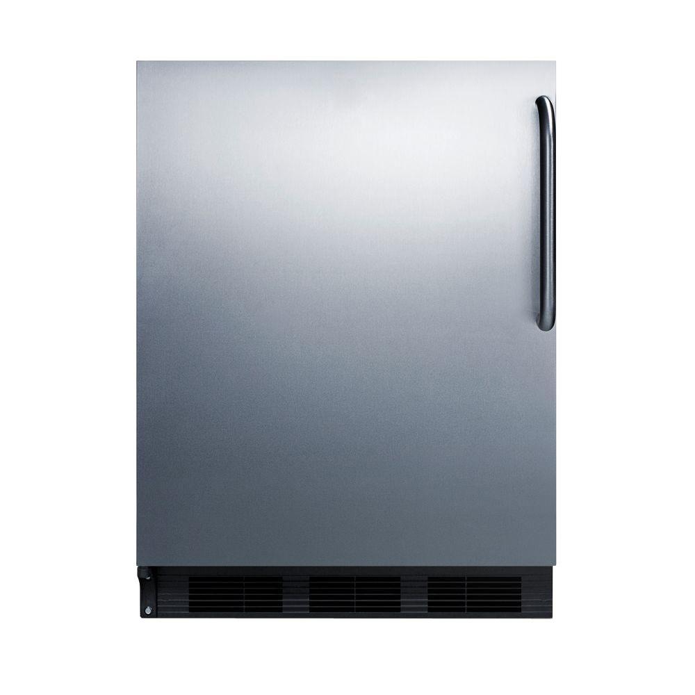 Summit Appliance 5.1 Cu. Ft. Mini Refrigerator In Stainless Steel ...