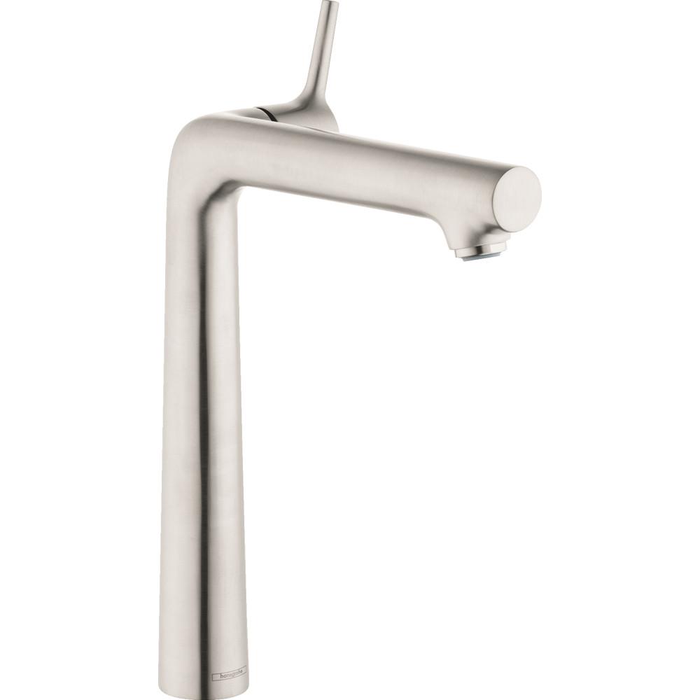 Hansgrohe Talis S Single Hole Single Handle Bathroom Faucet In Brushed Nickel 72116821 The Home Depot