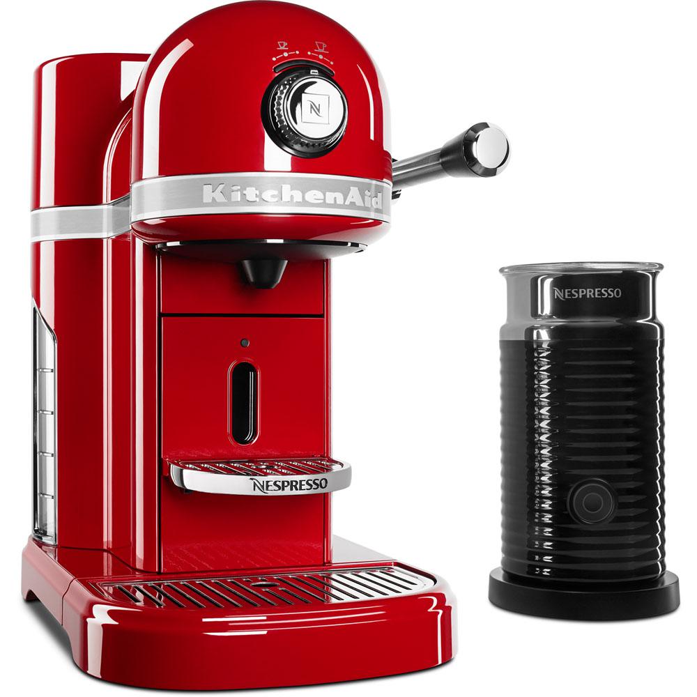 KitchenAid Nespresso 5 Cup Espresso Machine And Milk Frother