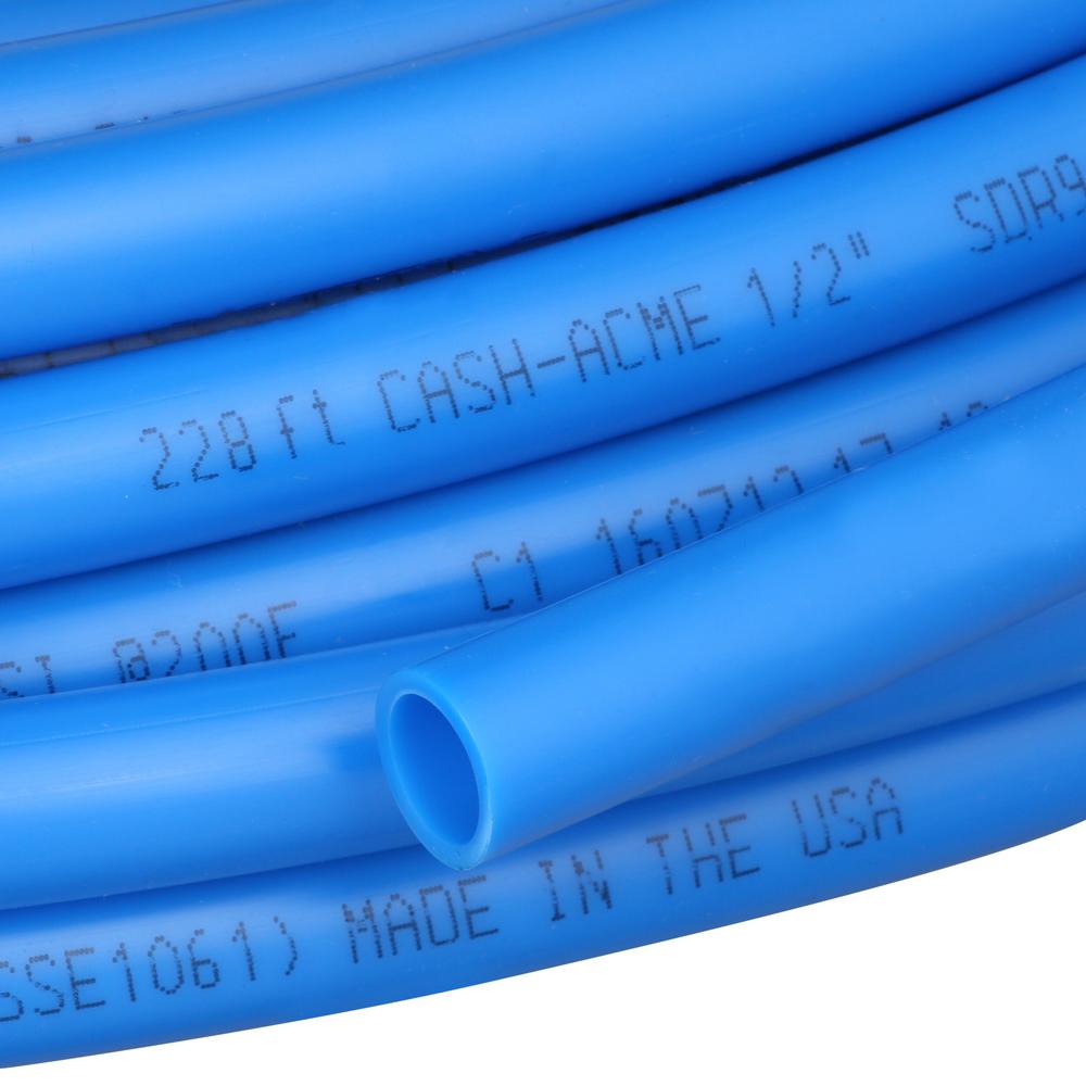 Blue Print 1//2 in X 100 FT Coil Translucent Potable WaterPEXa Tubing