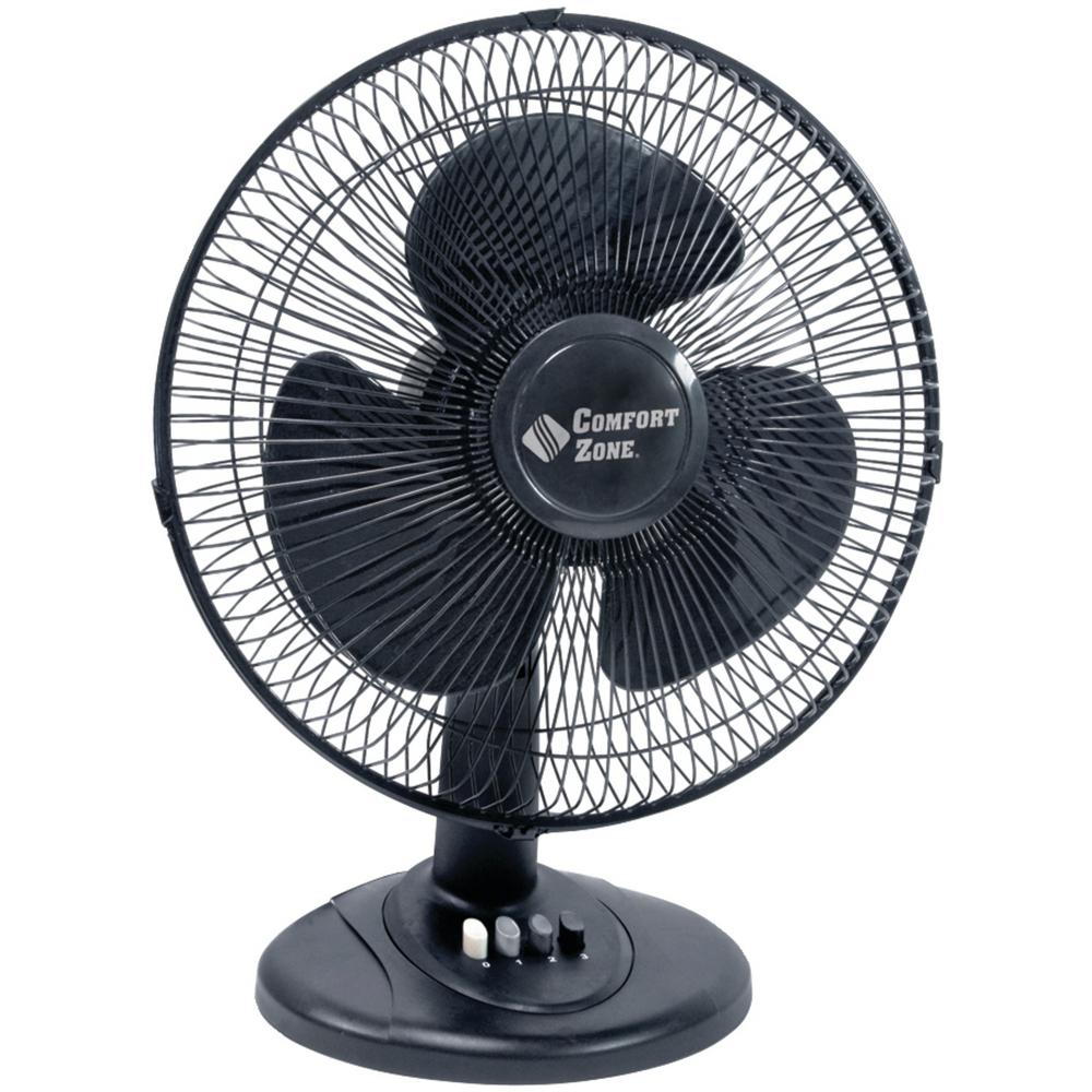 Comfort Zone 12 inch High Velocity Cradle Fan by Comfort Zone
