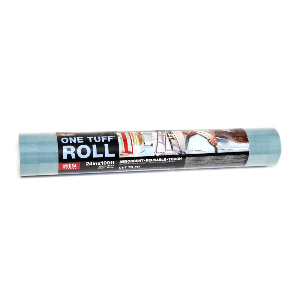 One Tuff 24 in. x 100 ft. Floor Protection Roll90100 The Home Depot