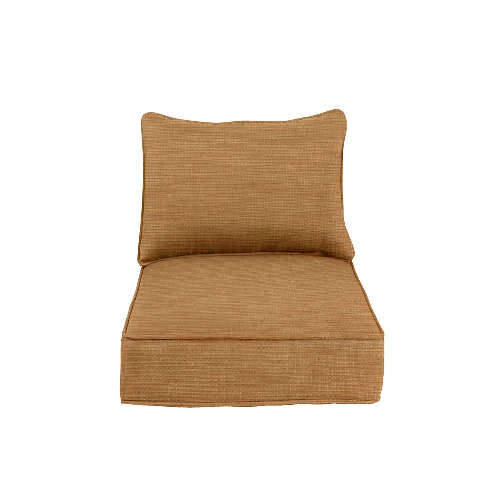 Brown Jordan Greystone Replacement Outdoor Dining Chair Cushion In Brown Jordan Greystone Replacement Outdoor Dining Chair Cushion In Toffee