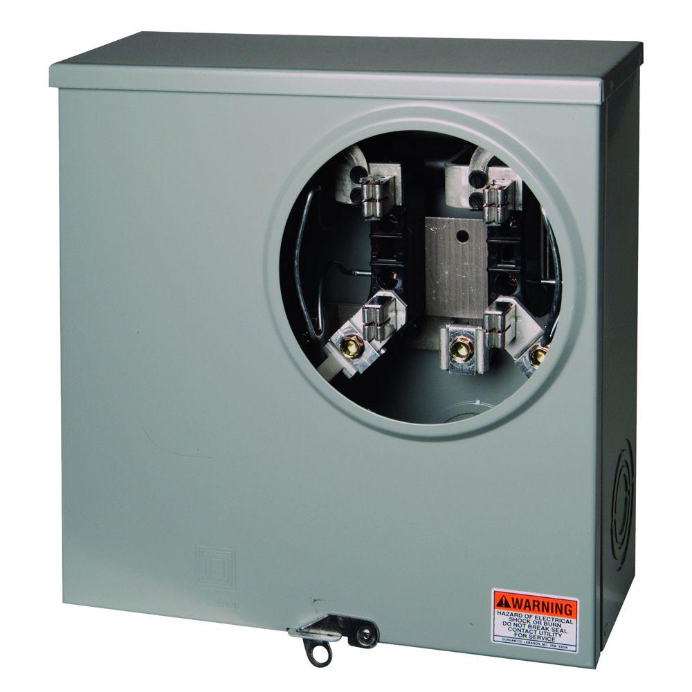 200 amp RinglessHorn Bypass Meter Sockets Power Metering The