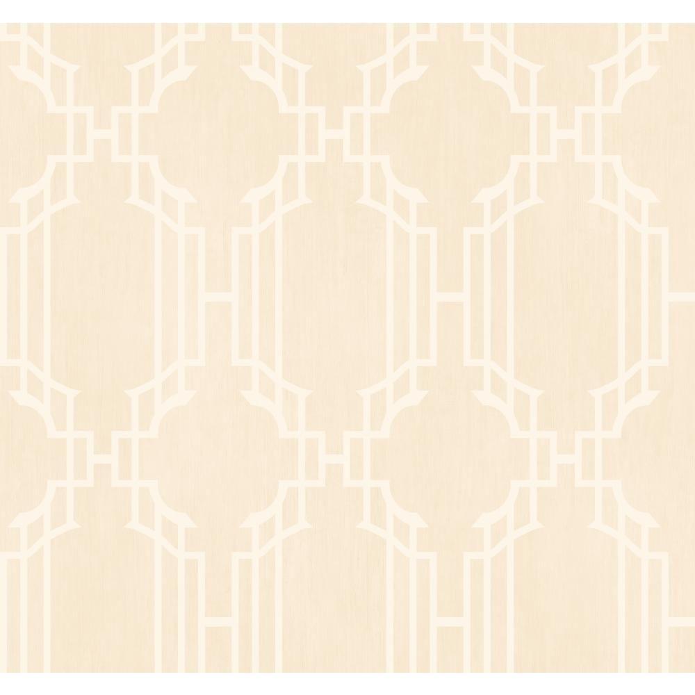 York Wallcoverings Trellis With Stripe WallpaperAD8188 The Home Depot