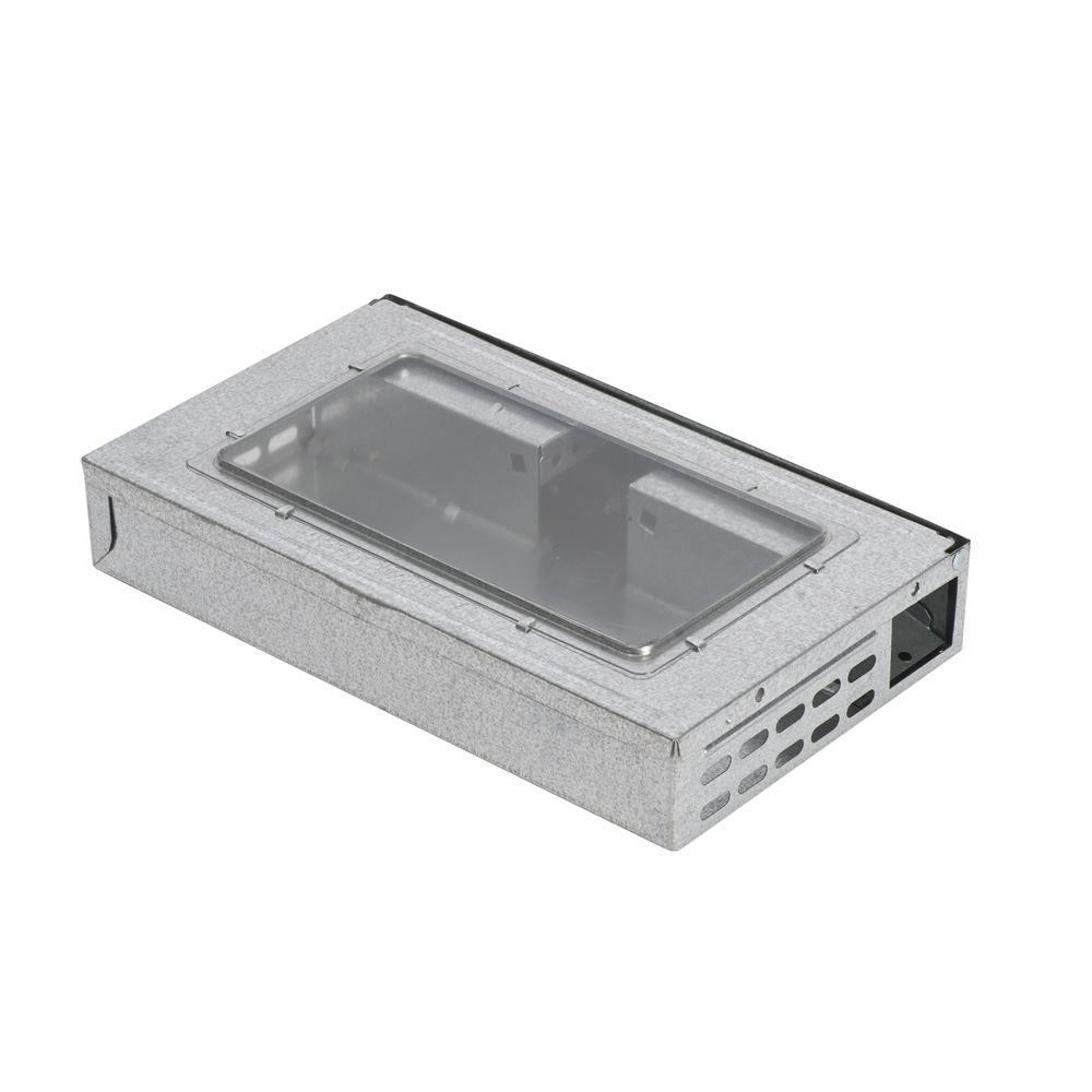 Victor Tin Cat Mouse Trap with See Thru Lid (12-Pack) by Victor