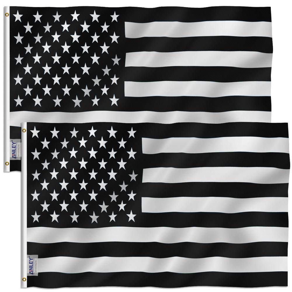 2 AMERICAN 11 X 18 IN FLAGS ON STICK flag united states usa polyester new banner