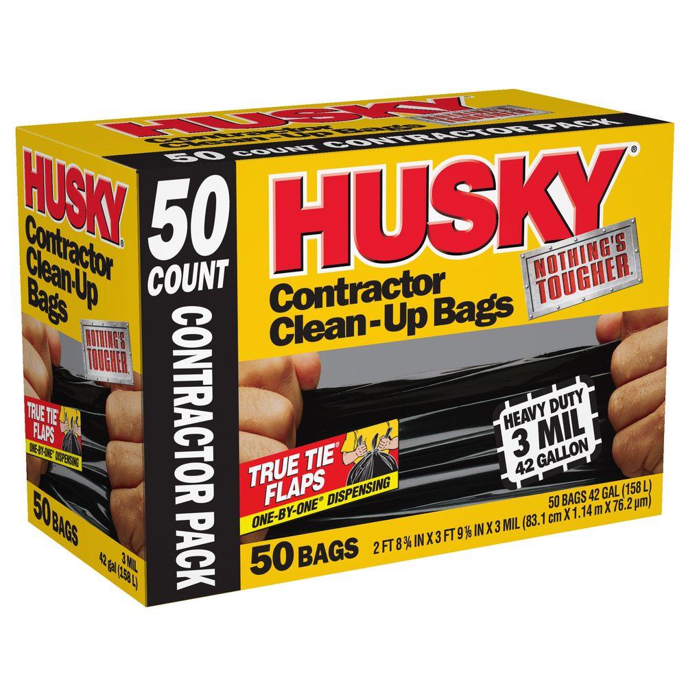 husky trash bags