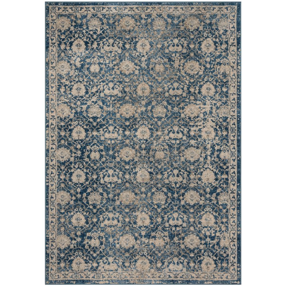 Safavieh Bwood Navy Cream 6 Ft X 9 Area Rug