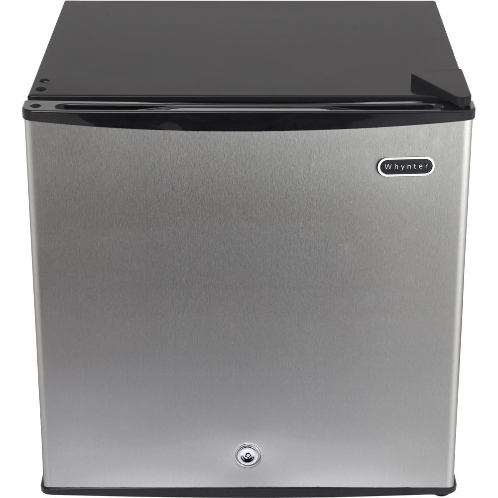 Whynter 1.1 cu. ft. Energy Star Upright Freezer with Lock Stainless