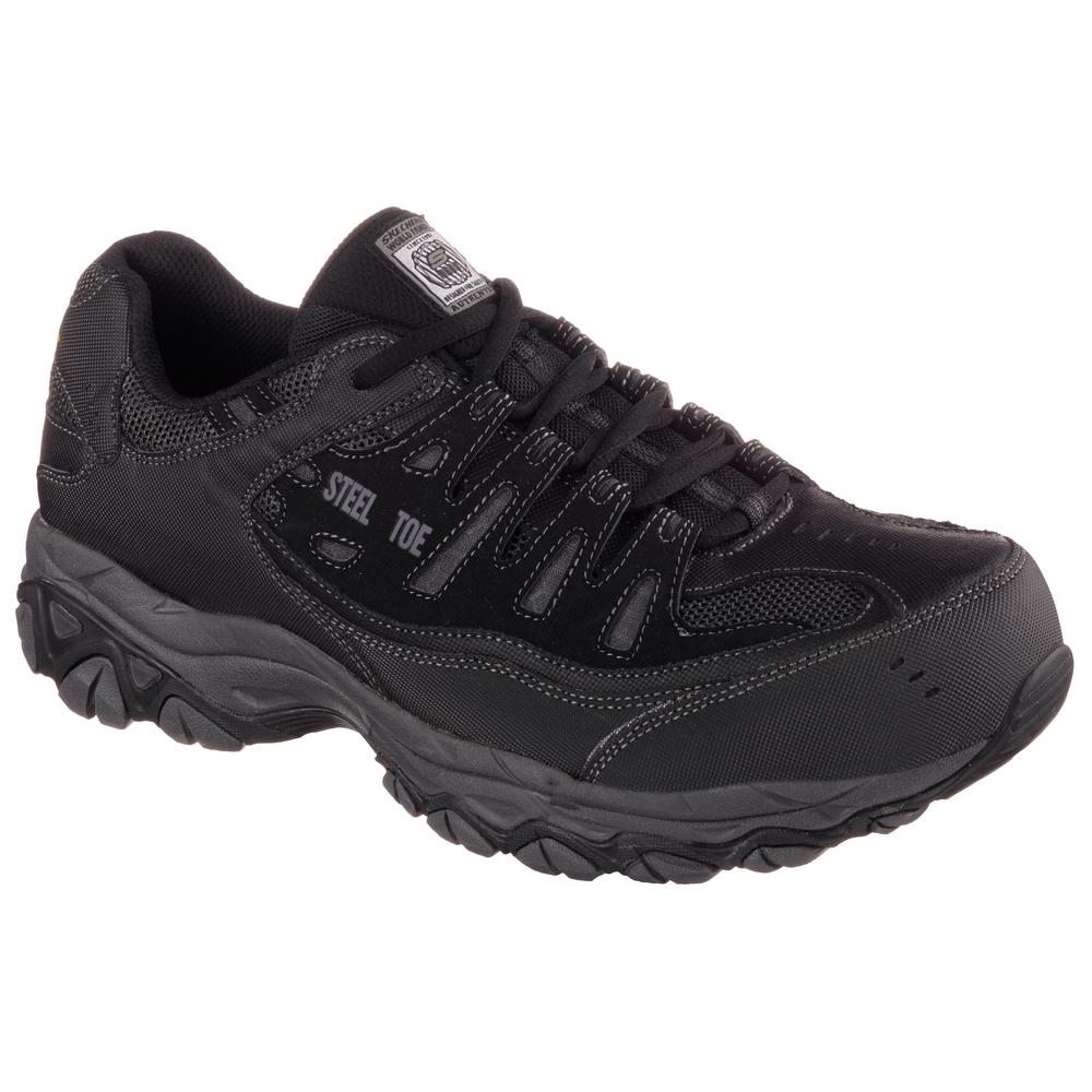 skechers steel toe memory foam
