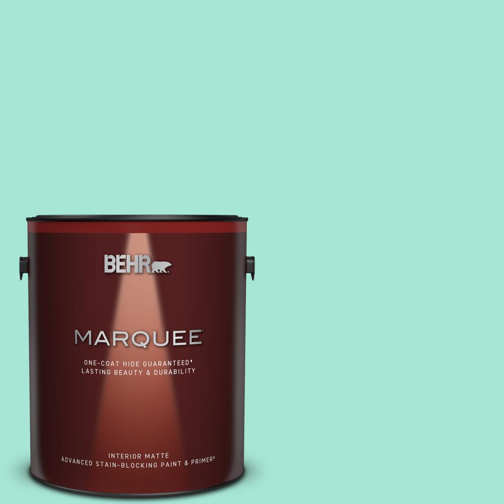 BEHR MARQUEE 1 gal. 480A2 Botanical Tint Matte Interior Paint and
