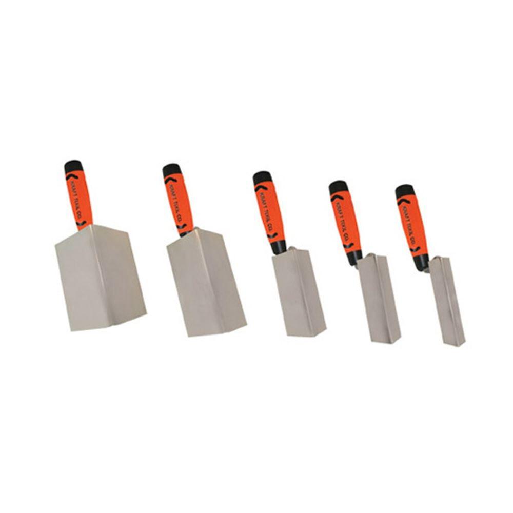 3 1/8 in. x 1/2 in. Stainless Steel Drywall Trowel with Proform Handle