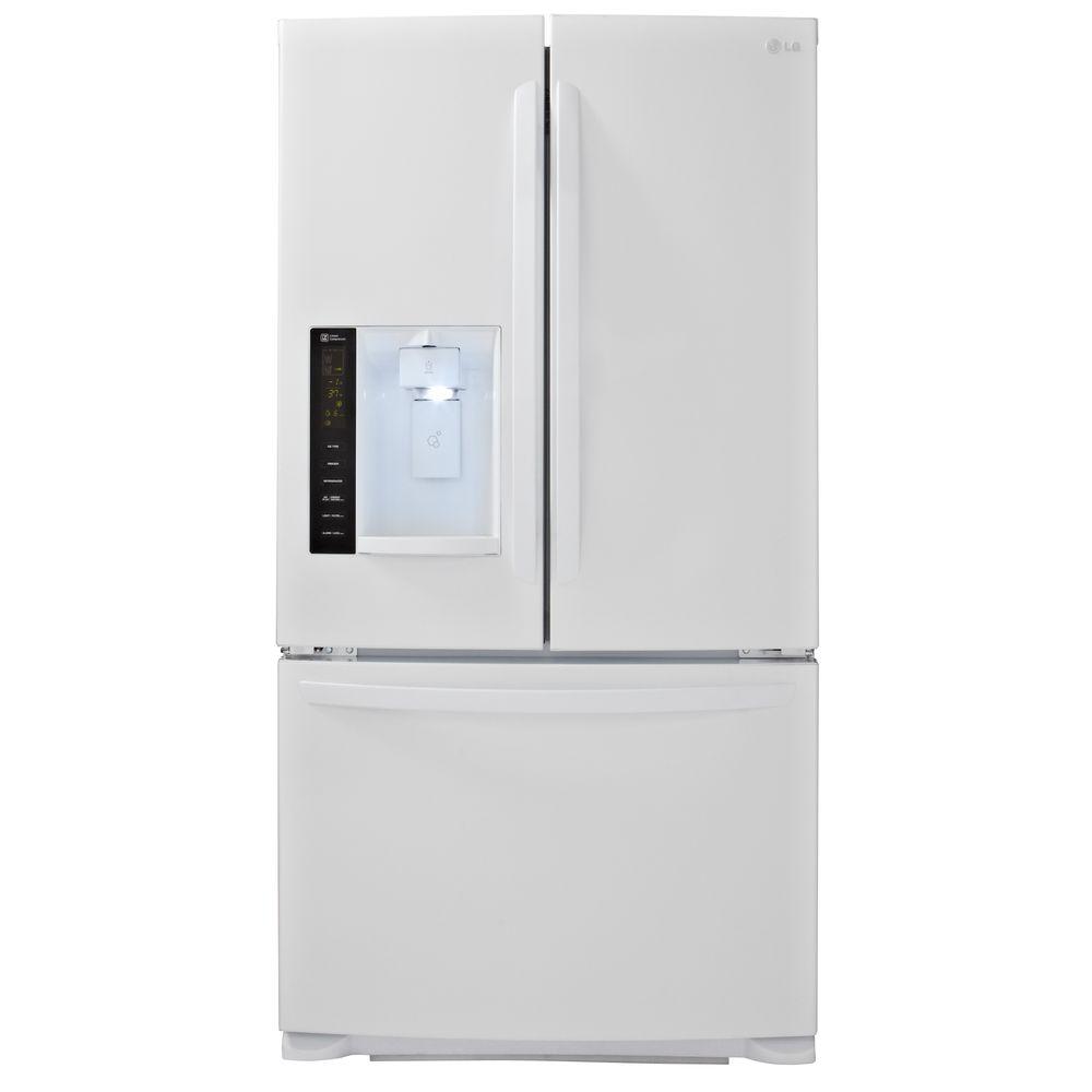 LG Electronics 26.8 cu. ft. 3 Door French Door Refrigerator in Smooth