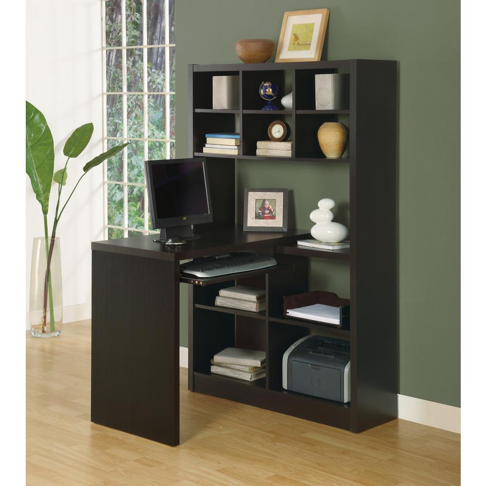 Monarch Hollow Core 2 In 1 Piece Cappuccino Office Suite I 7021 Monarch Hollow Core 2 In 1 Piece Cappuccino Office Suite