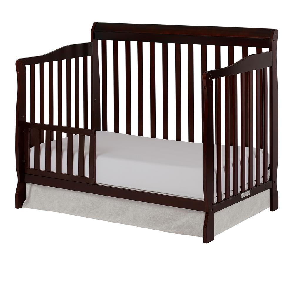 Dream On Me Universal Espresso Toddler Rail 1 Pack 692 E The