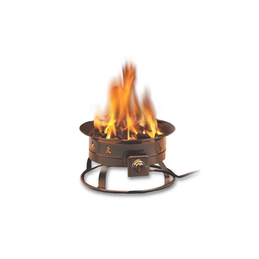 portable outdoor propane fire pit