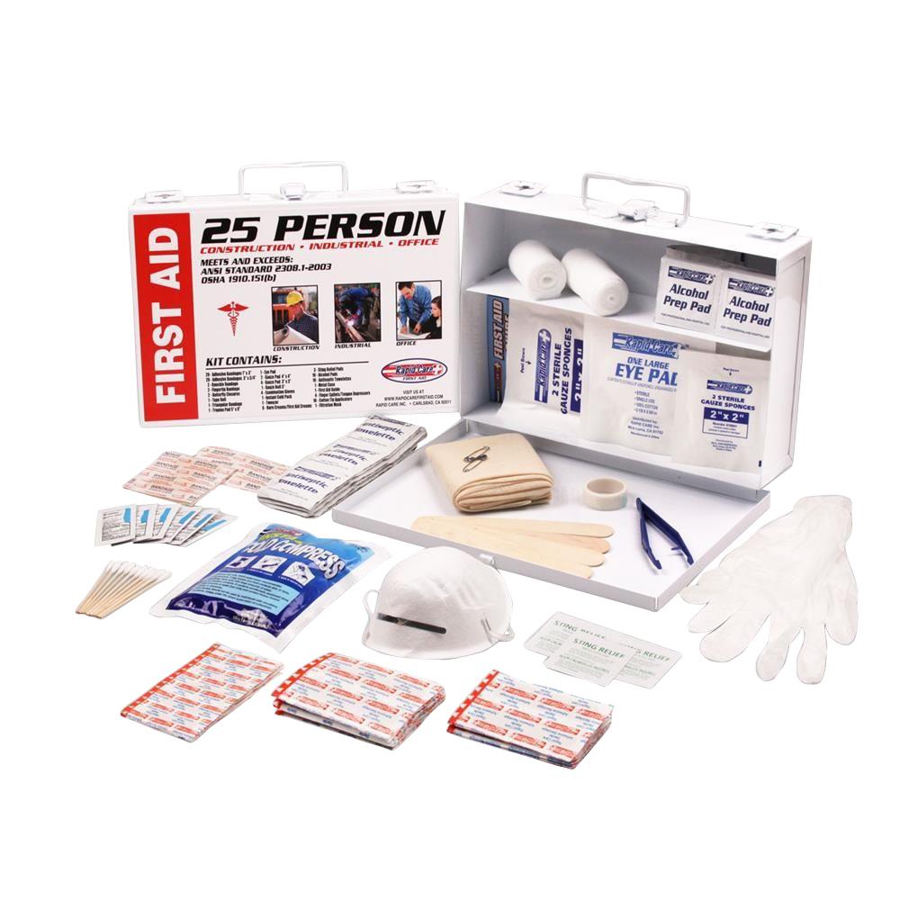 3M 118-Piece Industrial Construction First Aid Kit-94118 ...