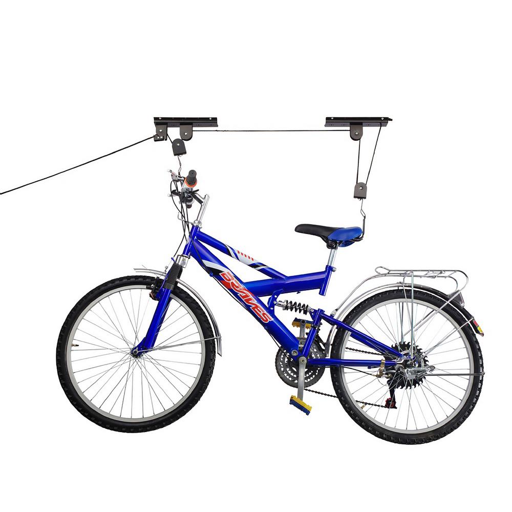 Bike Hoist Bicycle Lift For Garage Ceiling Storage Heavy