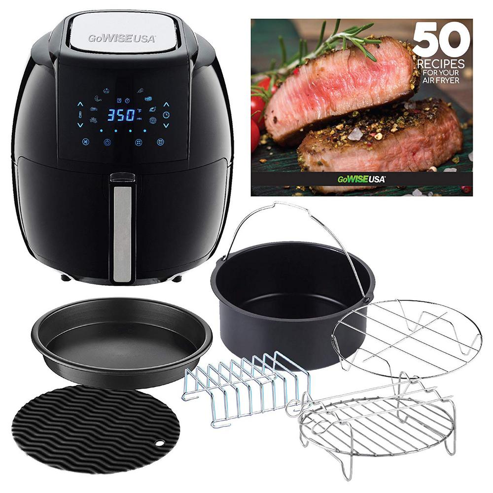 KALORIK 3.2 Qt. Manual Air Fryer in Black FT 42139 BKDL