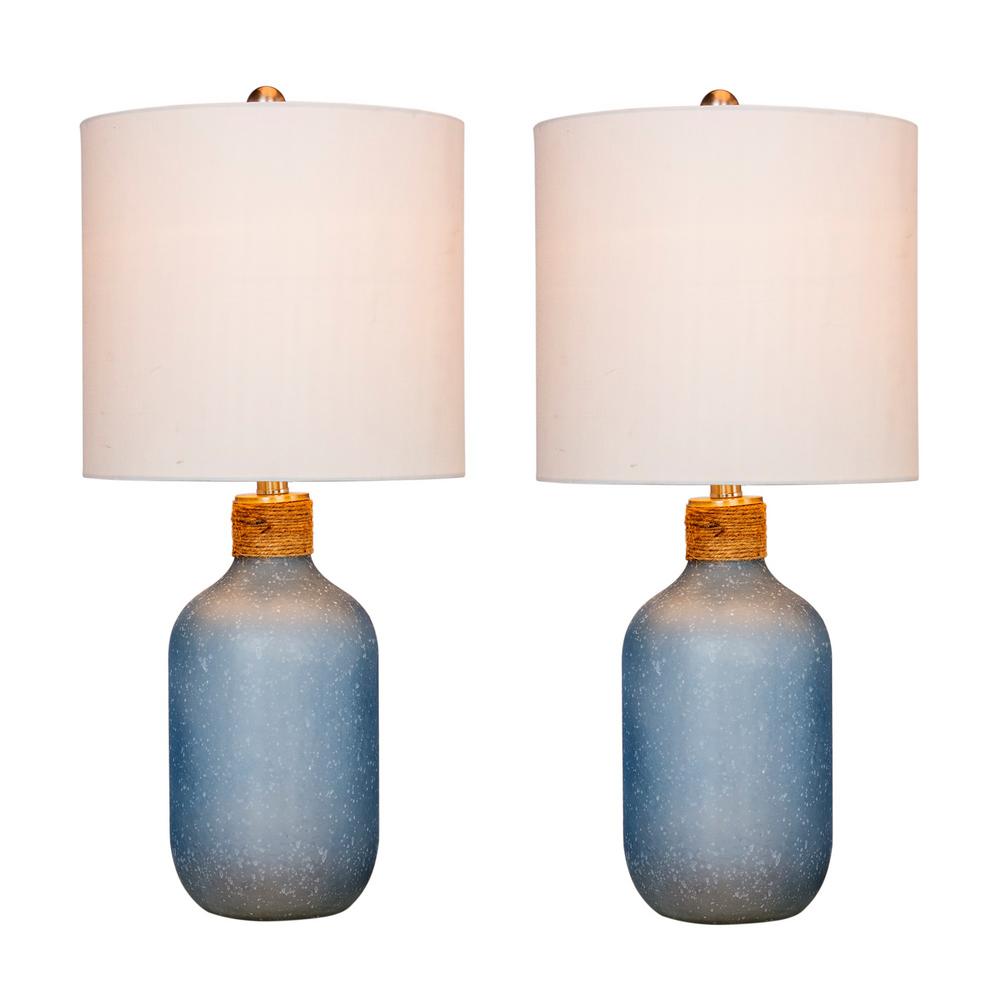 glass jug table lamp