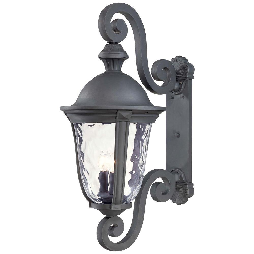 The Great Outdoors By Minka Lavery Ardmore 3 Light Black Outdoor Wall Lantern Sconce The Great Outdoors By Minka Lavery Ardmore 3 Light Black Outdoor Wall Lantern Sconce