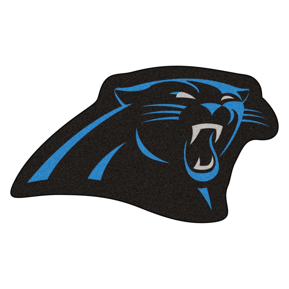 Fanmats Nfl Carolina Panthers Mascot Mat 36 In X 21 Indoor Area Rug