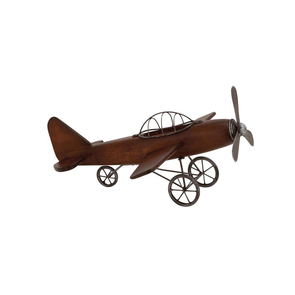 Vintage Plane Wood And Metal Decor Vintage Plane Wood And Metal Decor