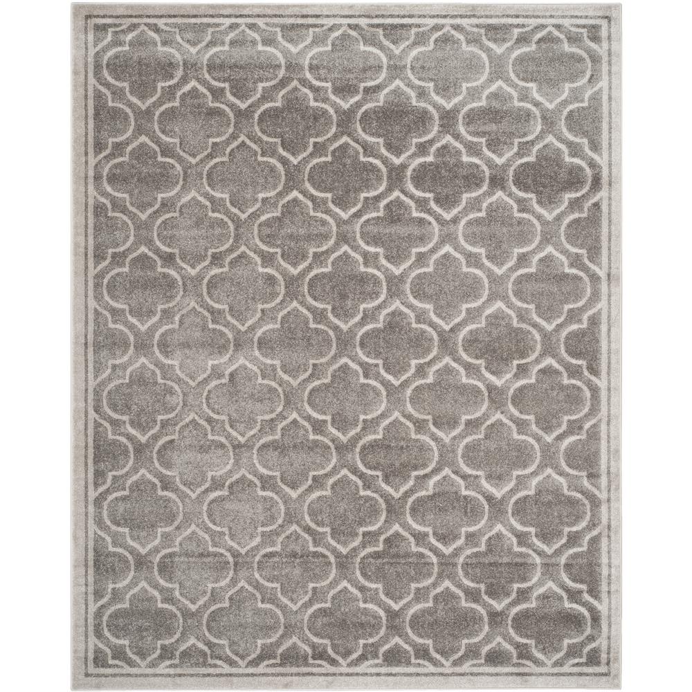 Safavieh Amherst Gray Light 12 Ft X 18 Indoor Outdoor Area Rug