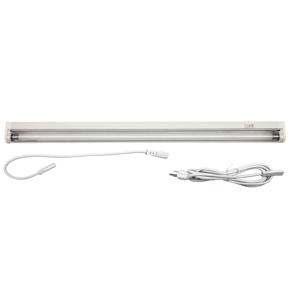 ViaVolt 4 ft. 1-Light White 24-Watt Fluorescent Grow Light-V41 - The