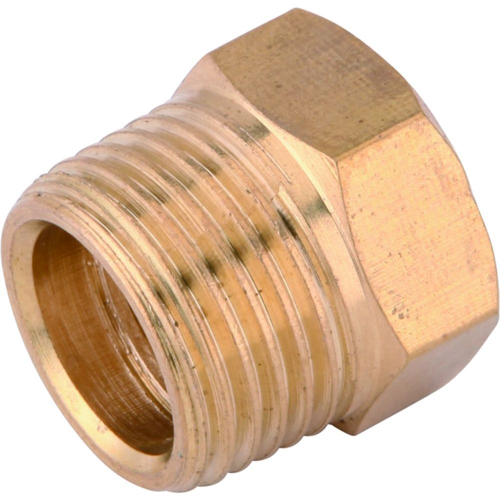 Brass 3/8 in. x 1/4 in. Reducer PlugB3814RP The Home Depot