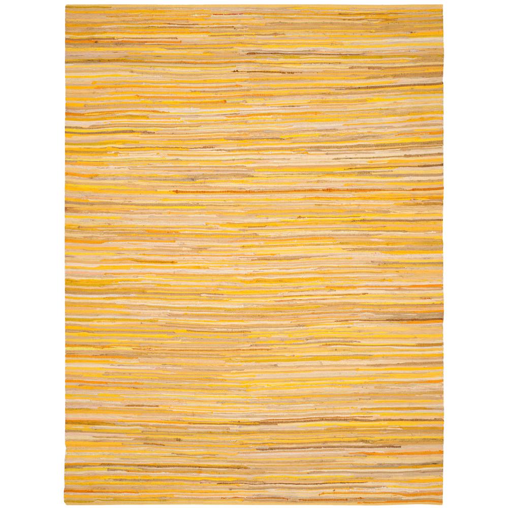 8 X 10 Yellow Area Rugs The Home Depot Rag Rug Yellow Multi 8 Ft X 10 Area