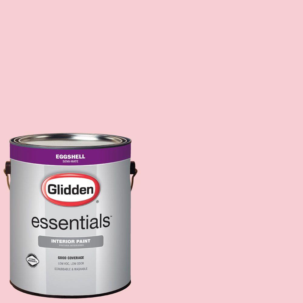 Glidden Essentials 1 Gal Hdgr42 Pinwheel Pink Eggshell Interior Hdgr42 Pinwheel Pink Eggshell Interior Paint