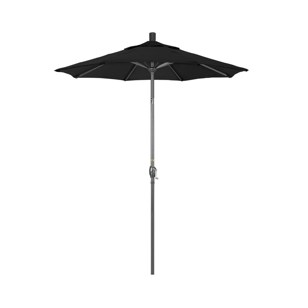 6 Ft Rust Resistant Patio Umbrellas Patio Furniture The Home Depot