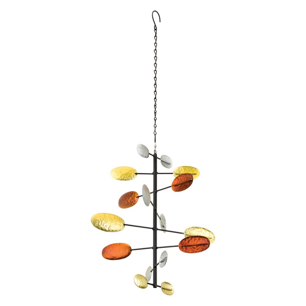 Evergreen Garden Connected Spiral 24 in. Hanging Wind Spinner47M683 The Home Depot