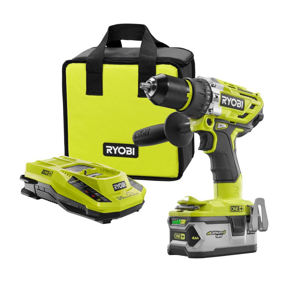 SuperCharger and 2 Lithium-Ion Batteries Kit Ryobi 18-Volt ONE