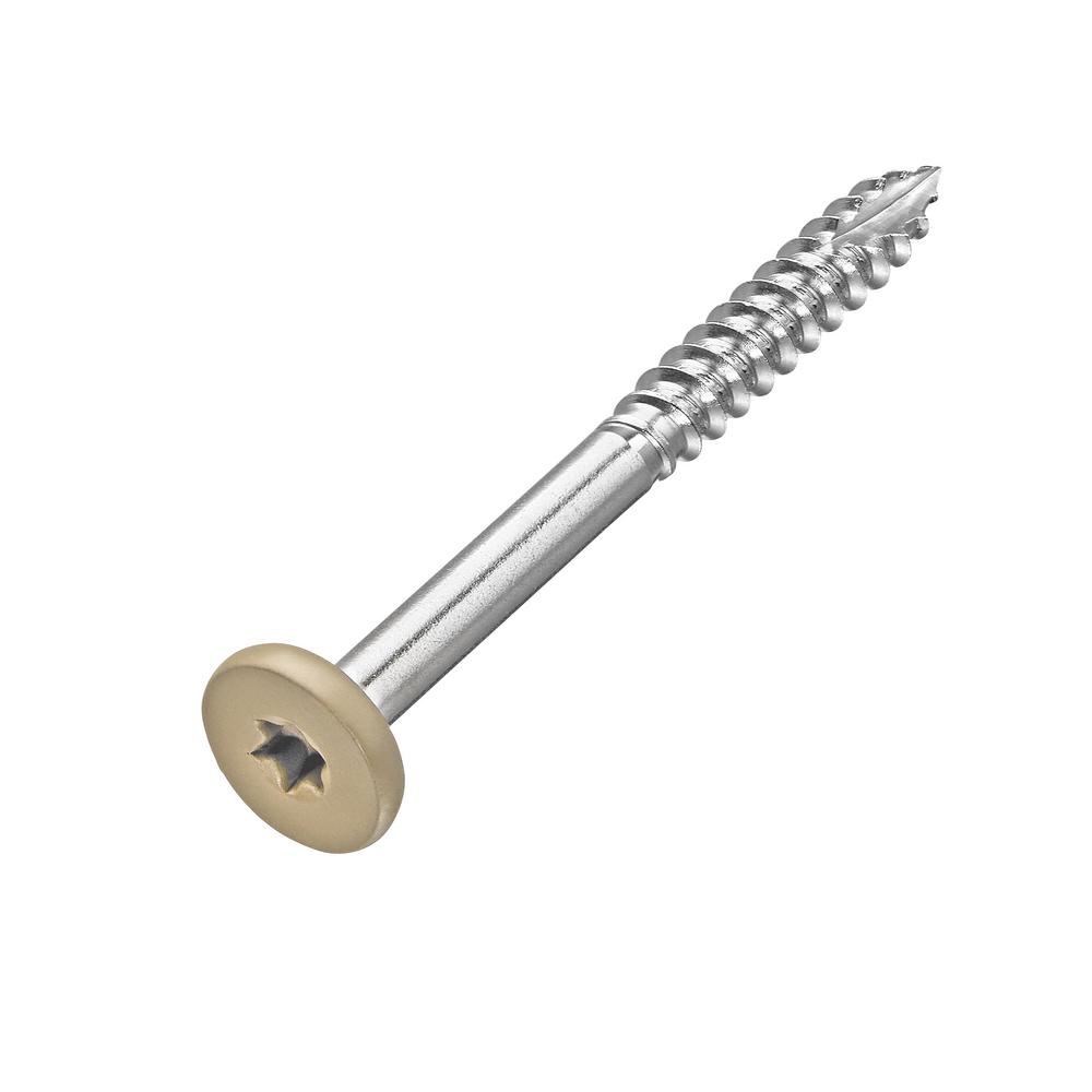 Spax 8 X 2 1 2 T Star Plus Drive Hcr X Exterior Coated Flat Head Deck Screw 124 Count At Menards