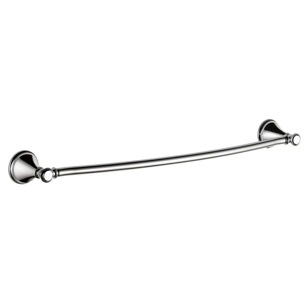 Delta Cassidy 24 in. Towel Bar in Chrome-79724 - The Home Depot