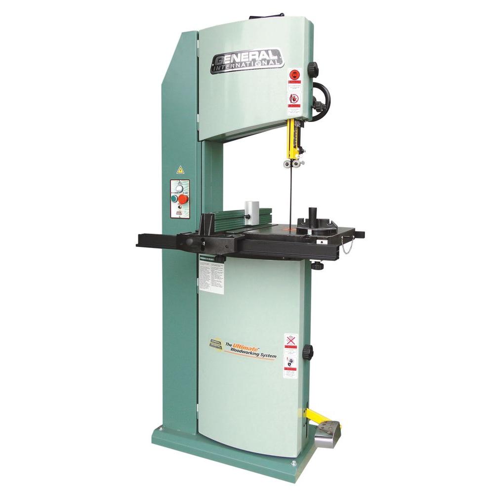 General International Deluxe 12Amp 14 in. Wood Cutting Band Saw90